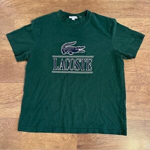 Lacoste Men's Dark Green Tee